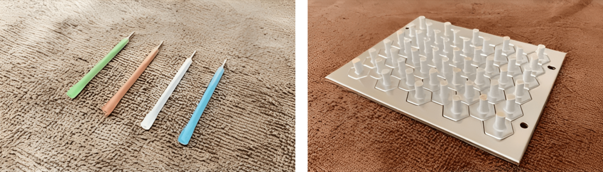 鍼（太さが違う4種類の鍼）